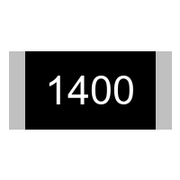 贴片电阻 1210/3528 140&Omega; +1%精度 FRC1210F1400TS