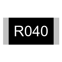 贴片电阻 2512/6432 0.04&Omega; +1%精度 FRL2512FR040TS